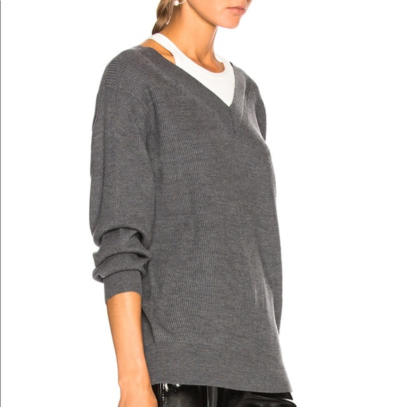 T BY ALEXANDER WANG Bi-Layer Tank Sweater - SOLD - Picture 3 of 4